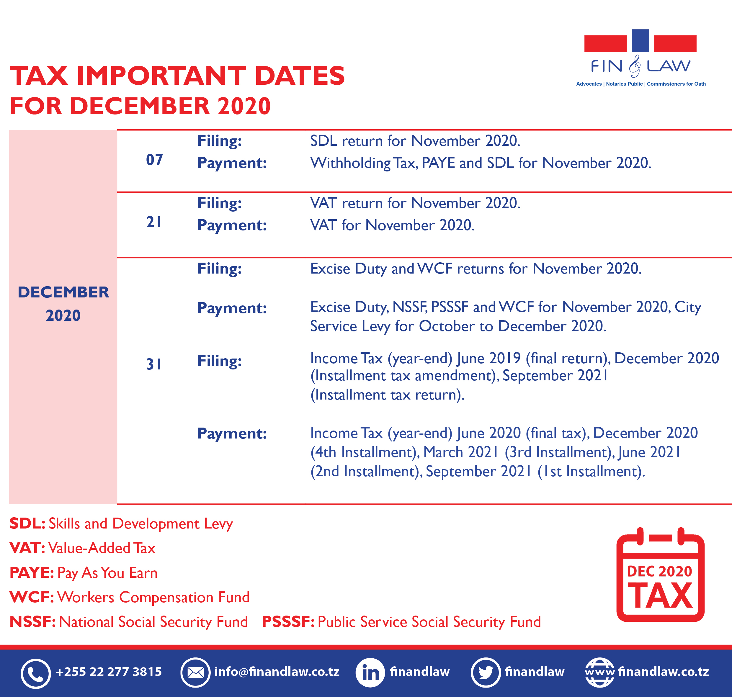 http://finandlaw.co.tz/wp-content/uploads/2021/04/FIN-LAW-Compliance-Update-Tax-and-Compliance-dates-for-December-2020.jpg